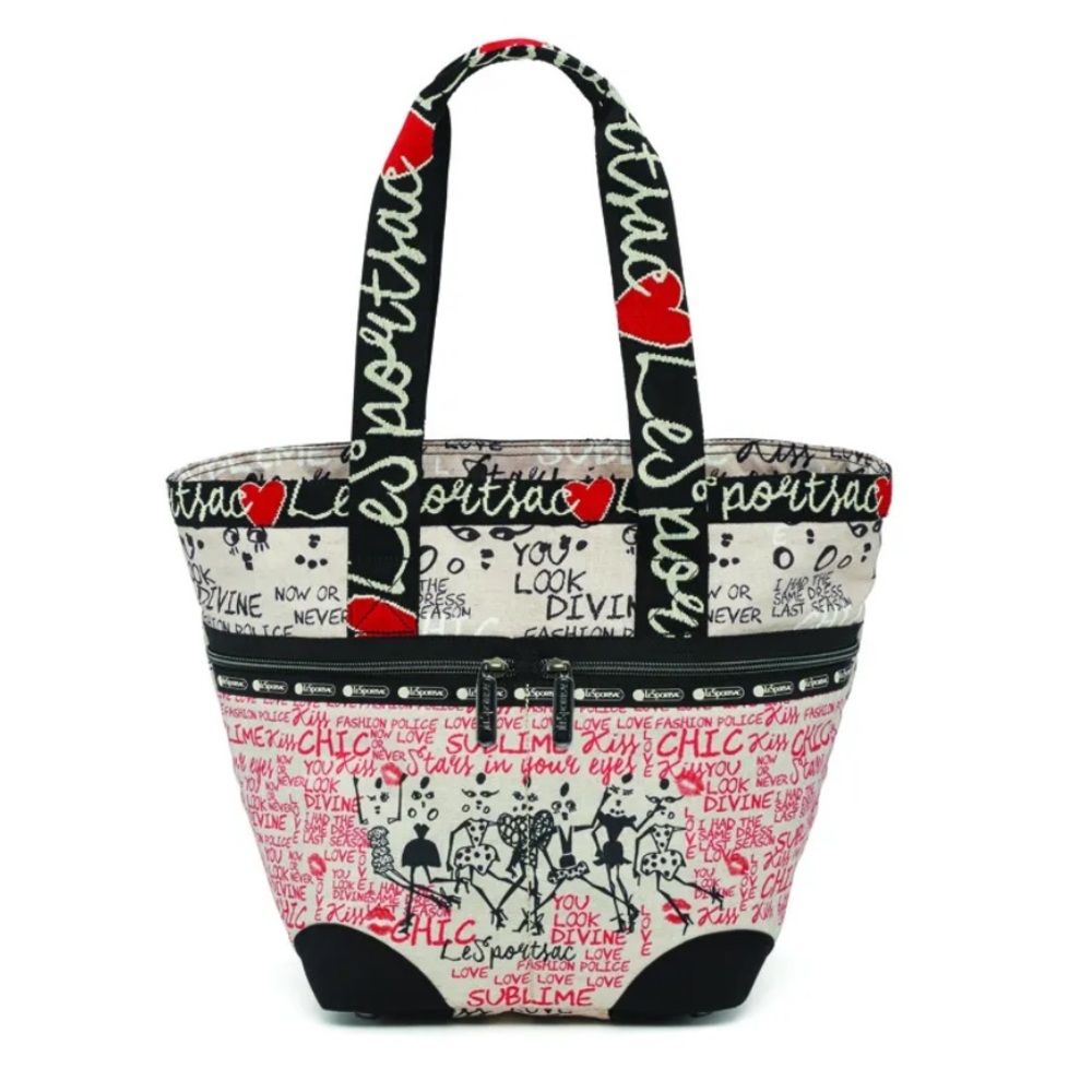 Lesportsac X Lanvin Alber Elbaz Graphic Tote Bag